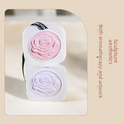 Factory wholesale wardrobe closet fragrance rose plaster incense stick home bedroom long-lasting fragrance room car fragrance hanger 