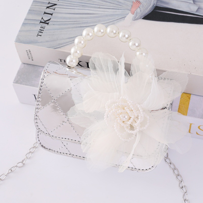 Nuevo cross-border Lingerie PU bolso de perla hermoso bolso de princesa universal bolso de moda bolso de cambio al por mayor