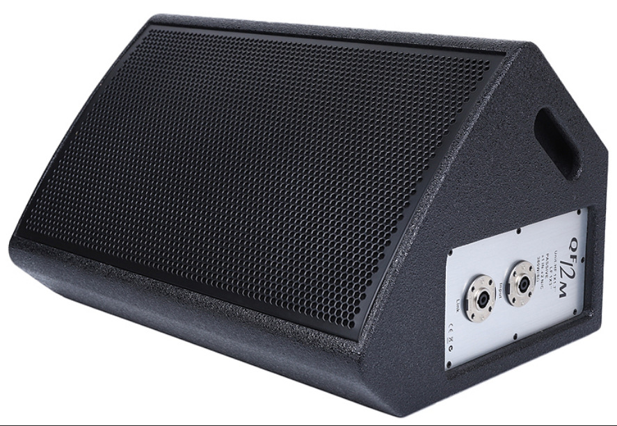 Escucha coaxial de 12 pulgadas etapa de alta potencia rendimiento al aire libre Monitor de grabación de boda Altavoz profesional