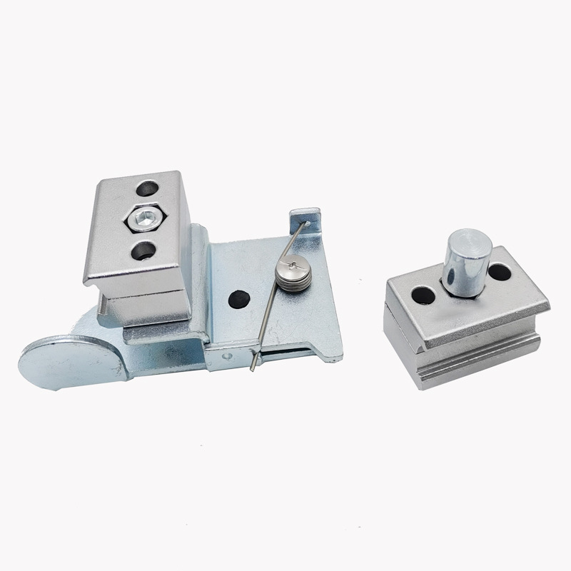 门扣锁装置第三代精益管铝合棒接头铝管连接件型材配件