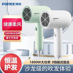 博锐吹风机PH1628小型家用大功率速干护发宿舍学生风筒电吹风跨境