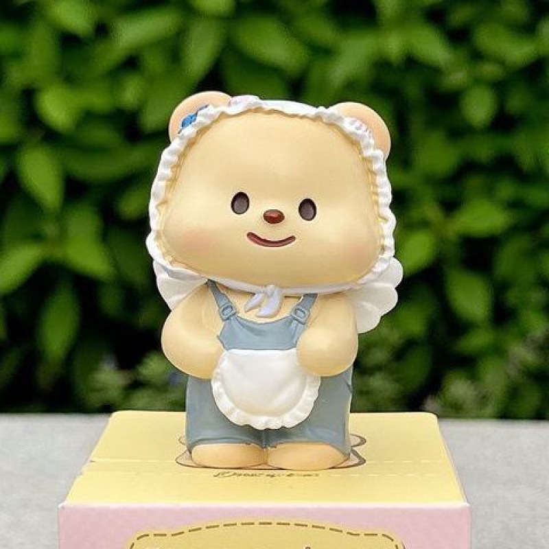 网红黄油小熊换装盲盒奶油小熊周边公仔可爱桌面摆件玩偶生日礼物|undefined