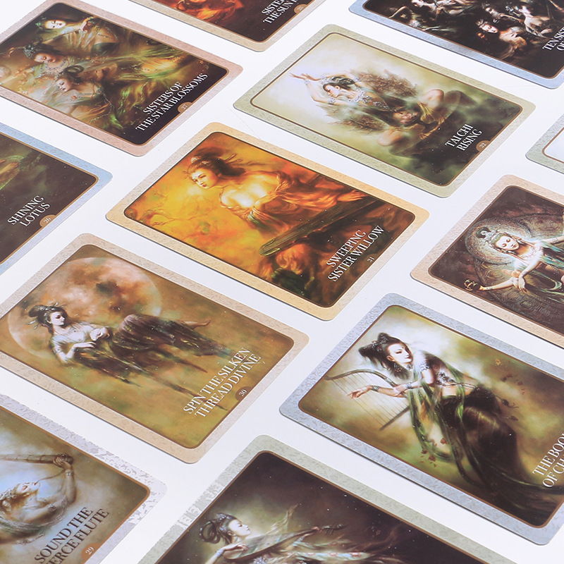 Guanyin Oracle Tarot Cards Spiritual Divination Deck_voghion.com