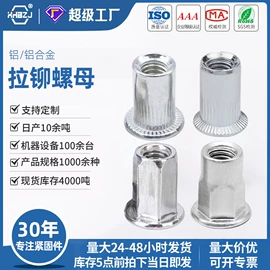 铆钉;螺母;螺钉