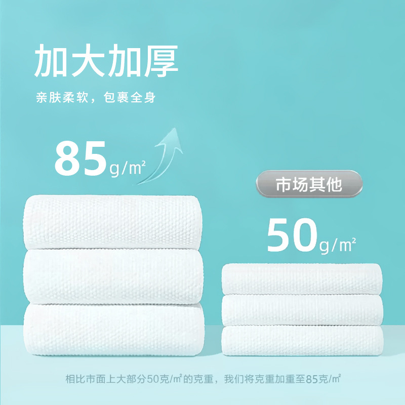 Sheetalina One-time Compression Towel for Business Travel and Tourism, Skin-friendly, No Shower Towel, Independent Packaging for Homestays, Compression Face Towel