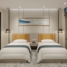 星级宾馆家具全套快捷酒店单间大床公寓民宿旅馆标间双床厂家直销