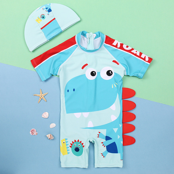 Children's cartoon quick dry beach swimwear for boys