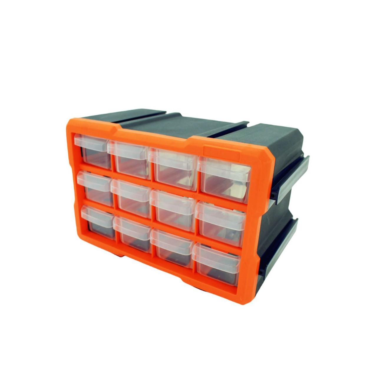 G-1812 12格 抽屉式零件盒 电子元件盒乐高分类盒塑料分格螺丝