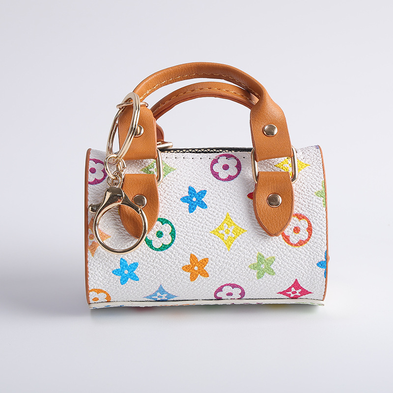 Mini bolso, colgante, bolso de muñeca, bolso de almohada, bolso de auriculares, bolso de identificación, bolso de cambio lindo, colgante universal