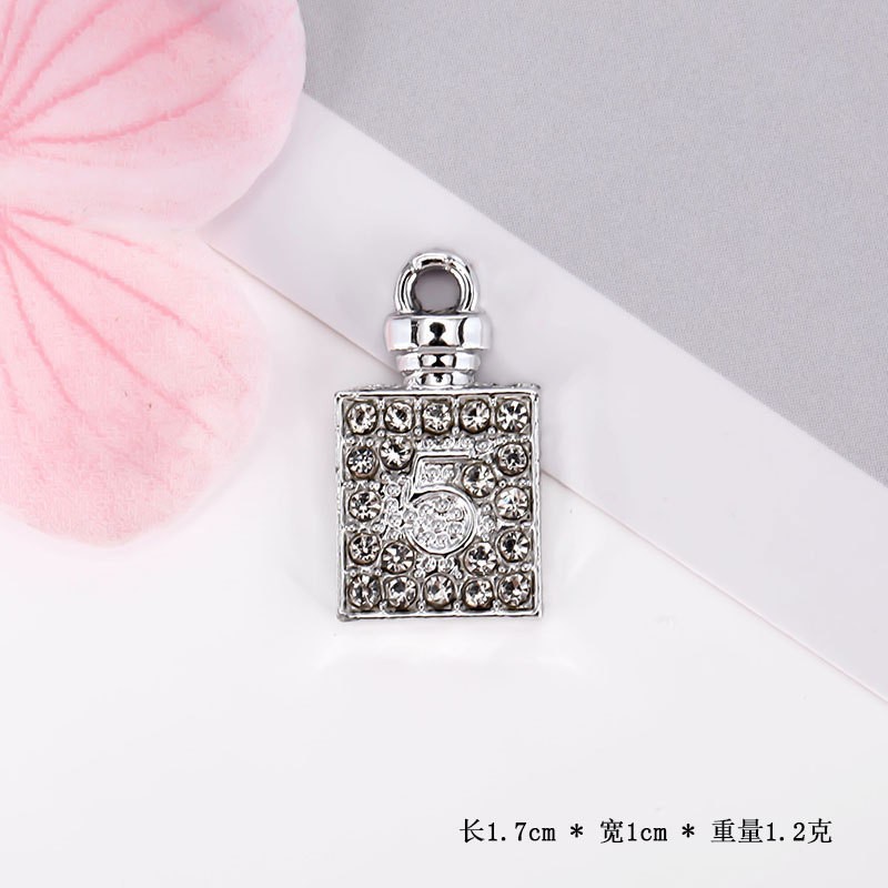 Perfume bottle silver