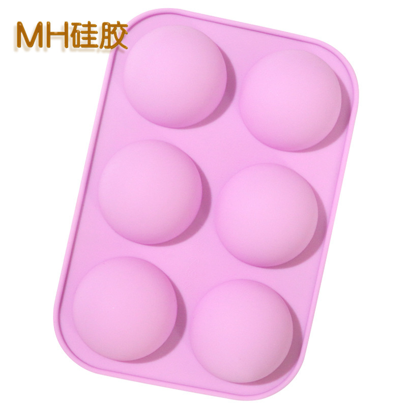 明昊6連小半円シリカゲル布丁型シリカゲルケーキ型石けん型超qシリカゲルチョコレート型円形|undefined