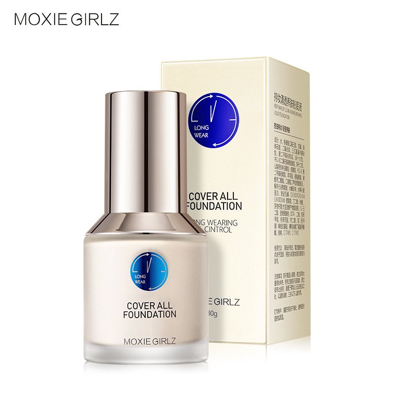 Mousse chica maquillaje limpieza y cuidado de la piel Fundación ligero anti-sudor control de aceite cosméticos corrector al por mayor image 7