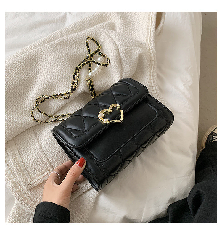 Wholesale Heart-shaped Buckle Messenger Shoulder Small Square Bag Nihaojewelry display picture 83