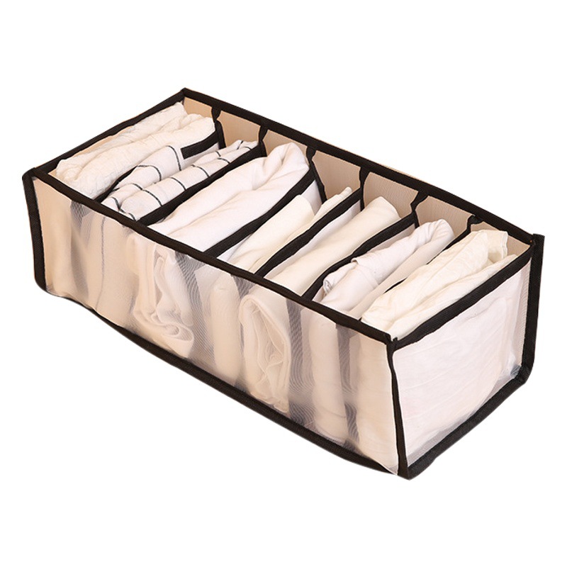 Pantalones de mezclilla ropa caja de almacenamiento compartimiento caja de almacenamiento armario ropa cajón separado abrigo camisa caja de almacenamiento