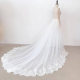 Bridal Wedding Dress Accessories Mesh Lace Lace Long Trailing Detachable Skirt Photo Studio Photo Suit