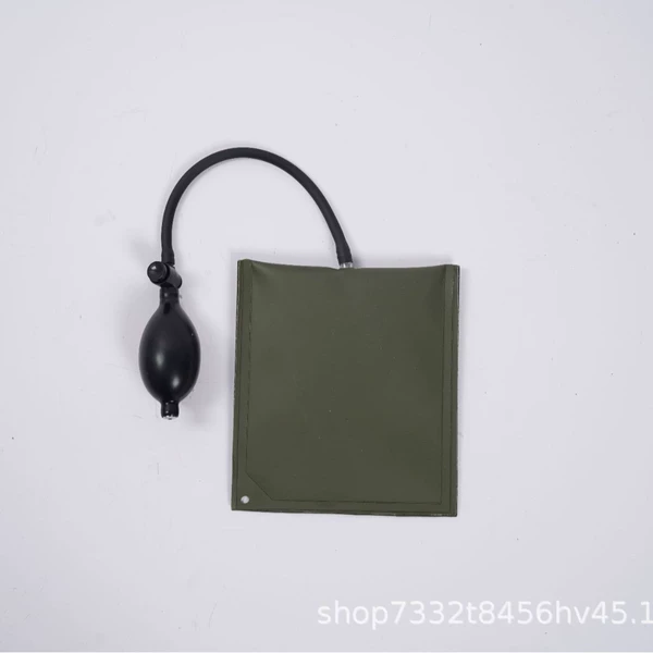 Square military green latex ball plastic valve thickened