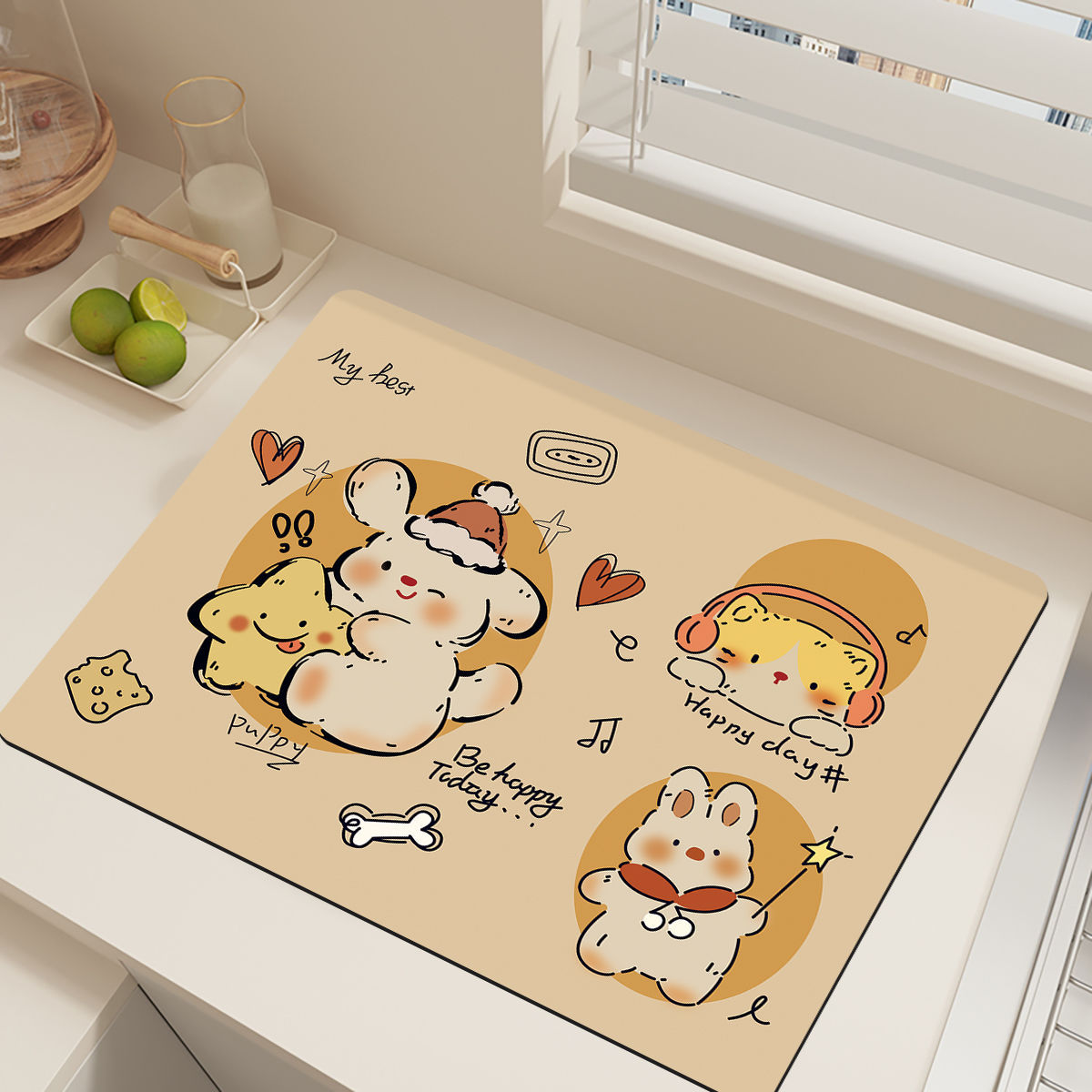 손으로 그린 개