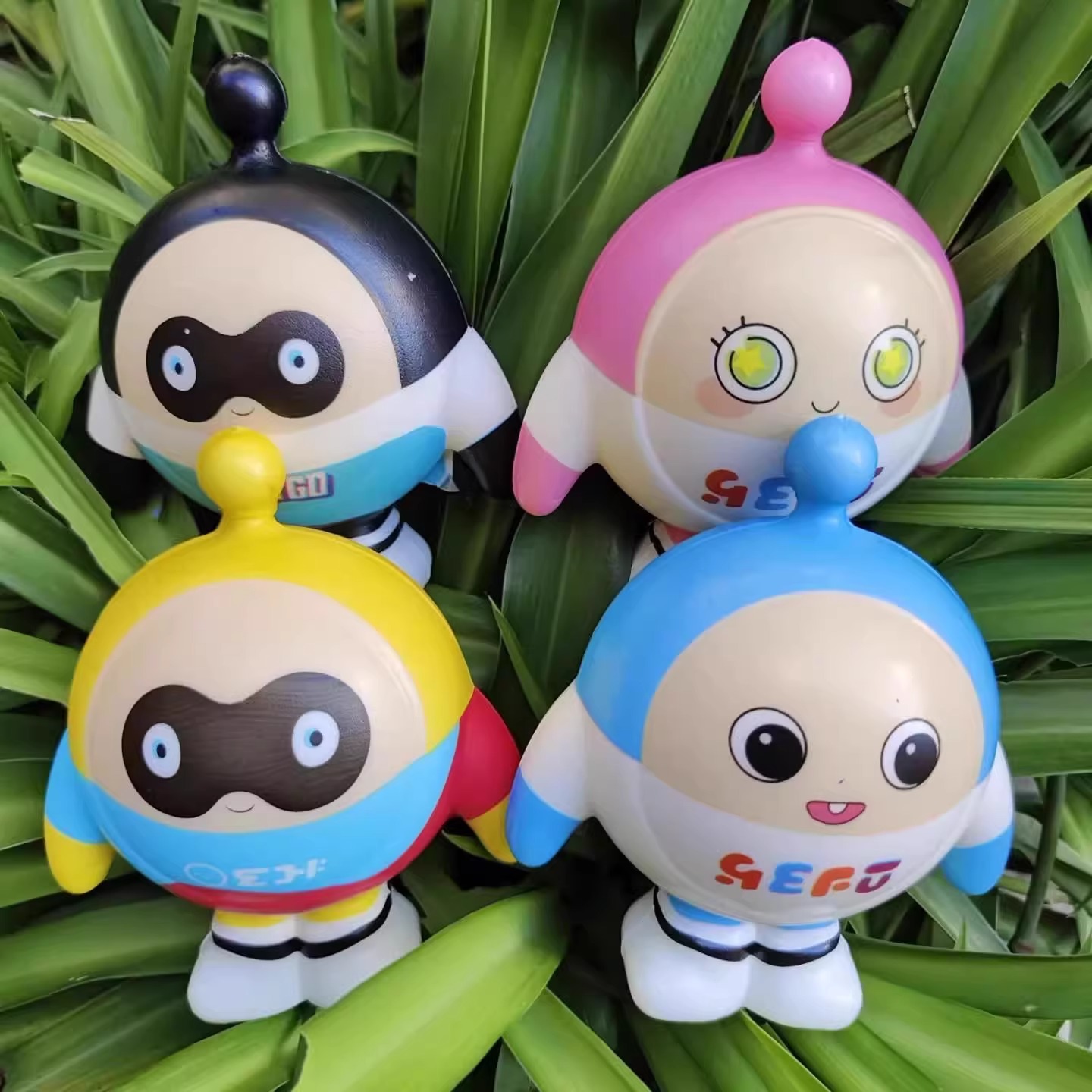 Juguete de peluche Nezha y Ao Bing de la película, diseño de pellizco, nuevo modelo de acción