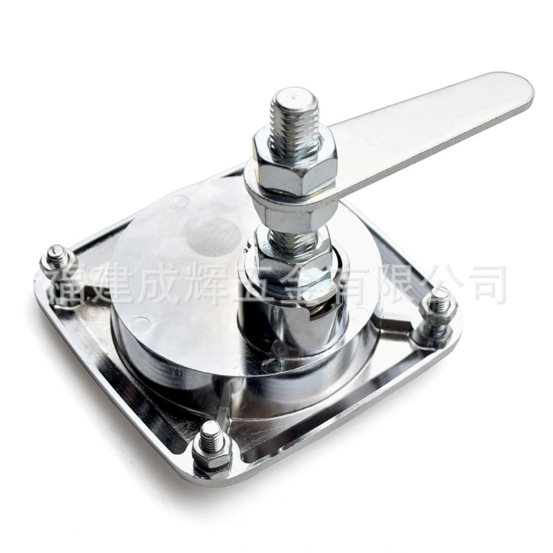 Factory straight hair zinc alloy folding handle panel lock industrial lever panel lock mechanical equipment panel lock