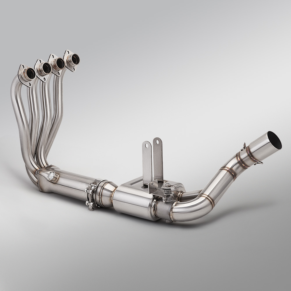 Motorcycle Full Exhaust System Modification Zhang Xue Motorcycle 500Rr Dual-Channel Valve Box Front and Rear Exhaust Pipes