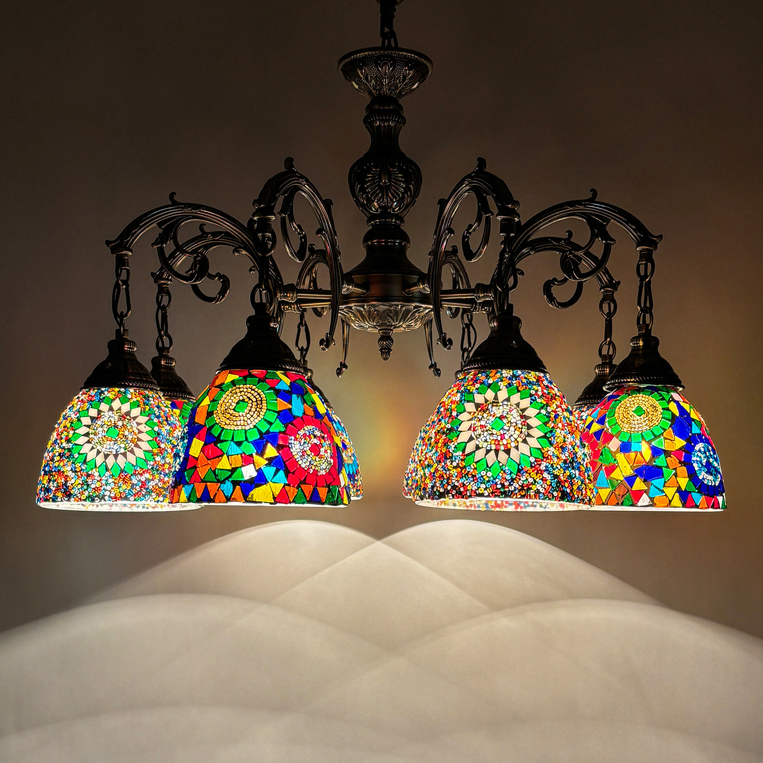 摩洛哥特色异域复古卧室客厅餐厅酒店民宿酒吧会所镂空雕花吊灯