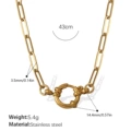 XL479G Gold Necklace