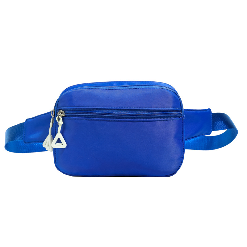 Coreano simple color sólido bolso de pecho para niños y niñas deportes ociosos bolso de mochila infantil 2026 bolso de cintura infantil transfronterizo