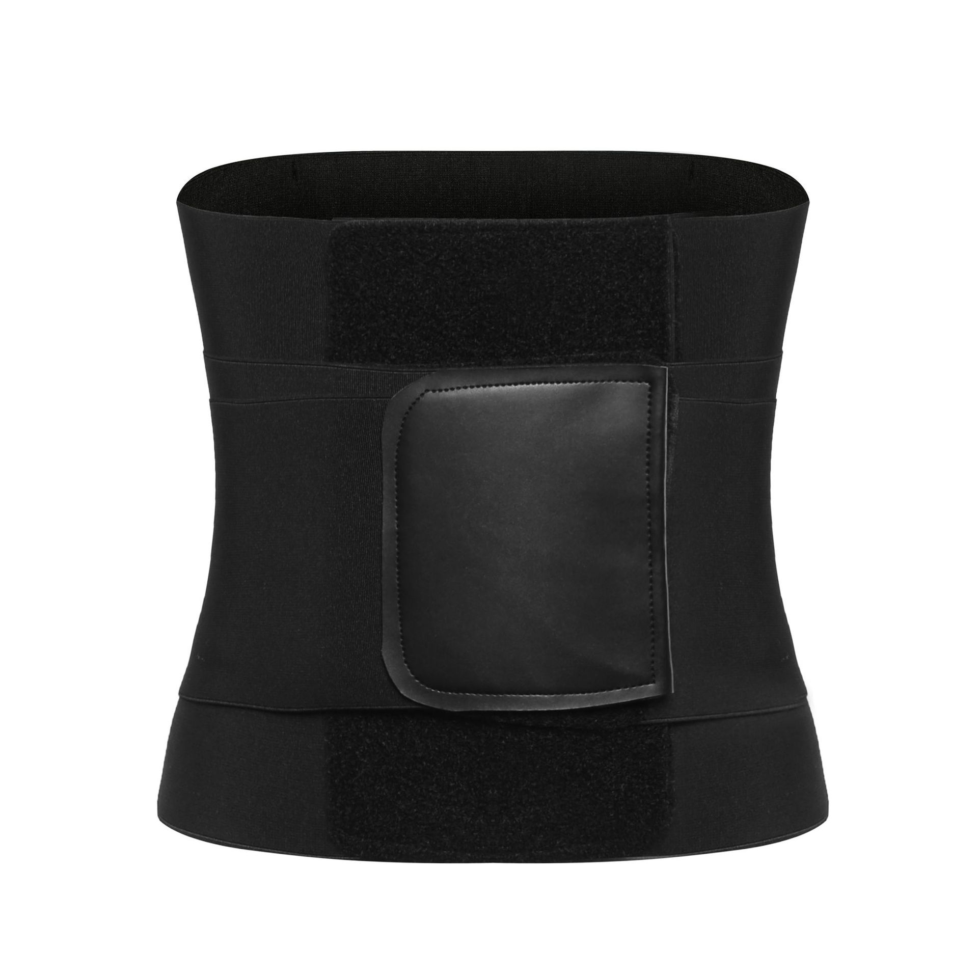 Cross-Border Factory Elastic Waistband, Elastic Waist Cincher, Widened and Thickened Sports Leopard Print Waist Trainer
