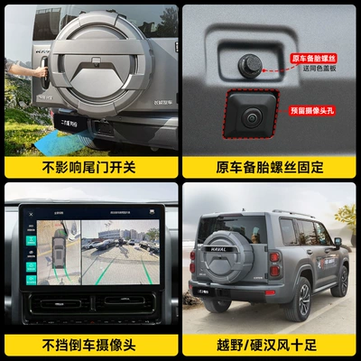 tire protective cover paint decoration – Spare wheel cover