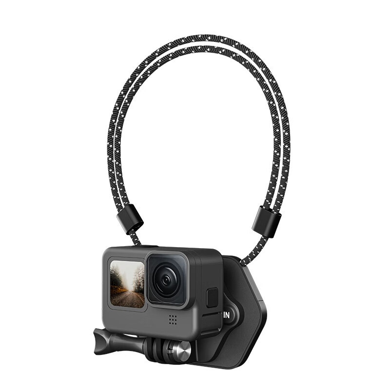 泰迅gopro 13磁気吸引首スタンド大疆action 5/4路亜首掛け360x4クイックスタンド