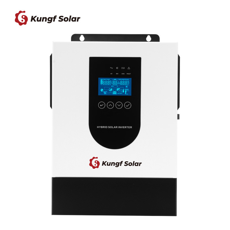 1.5KW-12KW inverter híbrido solar controlado inverso todo en uno onda sinusoidal pura incorporada MPPT fotovoltaica fuera de la red