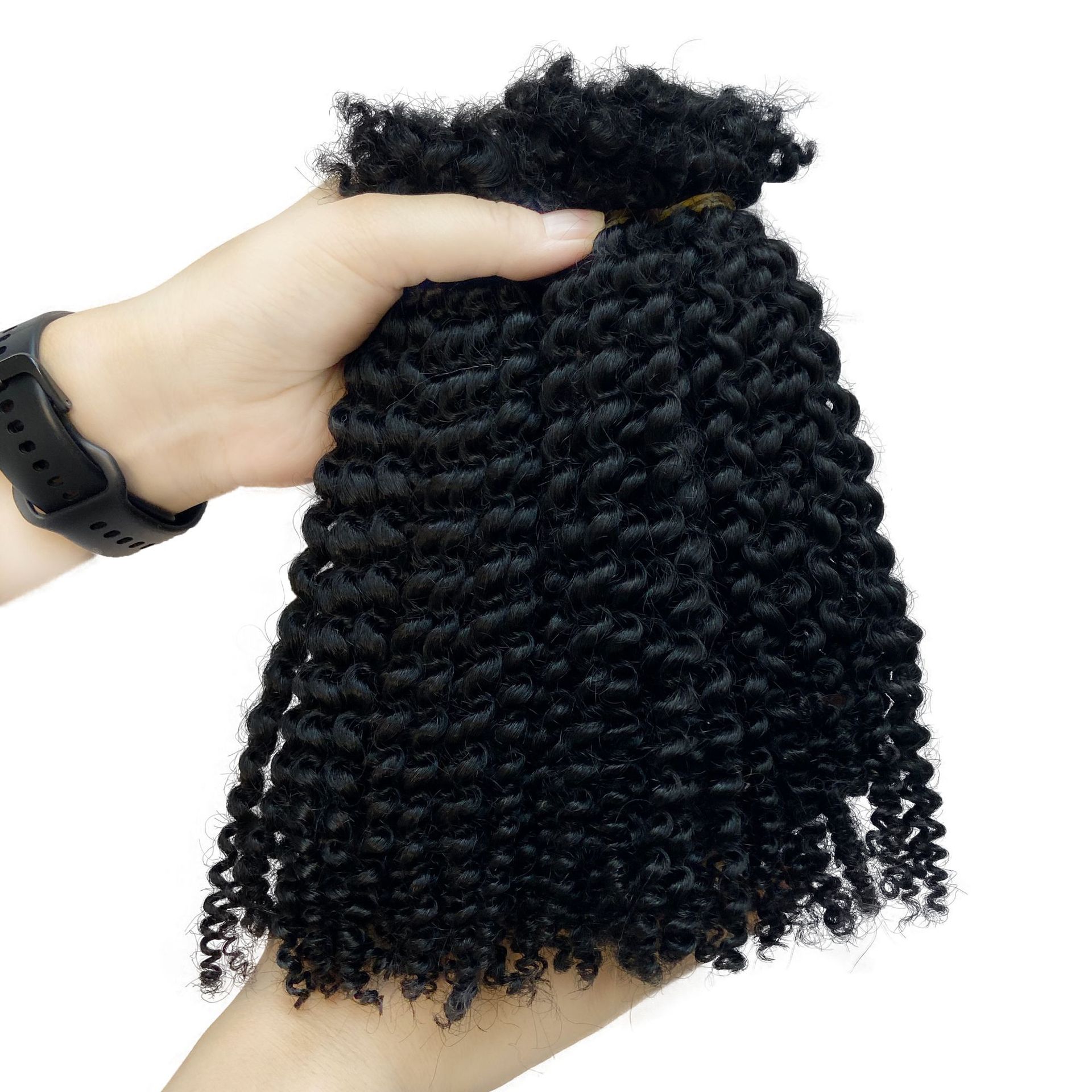 100% Human Hair Bulk NC 50g Per Pack for Crochet Braids
