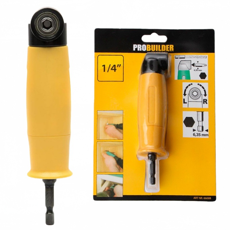 105 grados destornillador cabeza esquina dispositivo destornillador eléctrico torneado herramienta accesorios mango hexagonal taladro eléctrico destornillador torneado destornillador