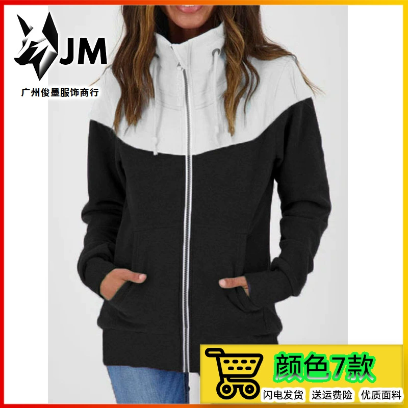 Wish Amazon Independent Station Explosions 2023, Новая женская трансграничная куртка с флисовой подкладкой для Европы и Америки, Осень-зима