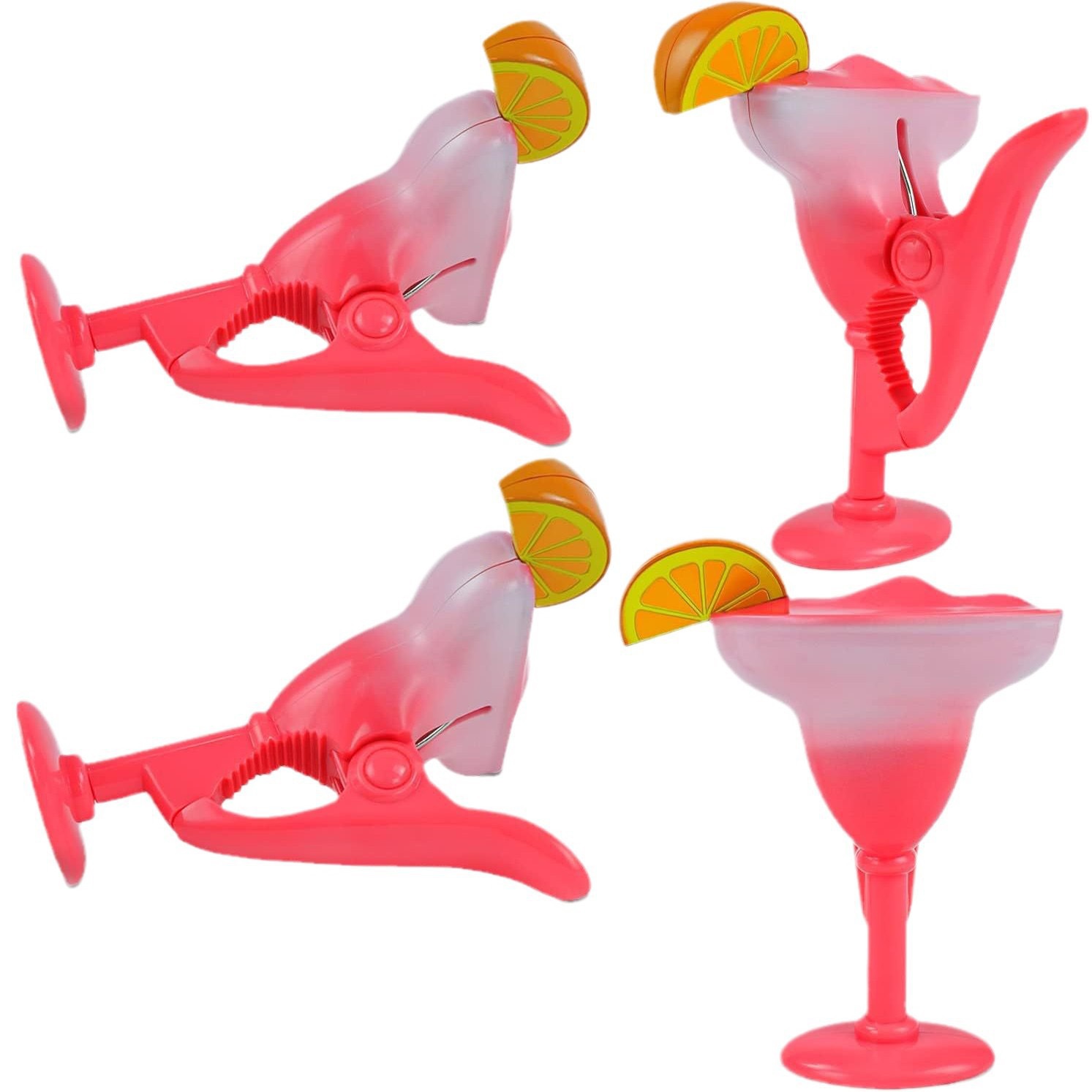 Cross-Border Creative Pink Cup Beach Clip Cute Animal Cartoon Shape Clip Plastic Drying Clip Towel Clip Bath Towel Clip