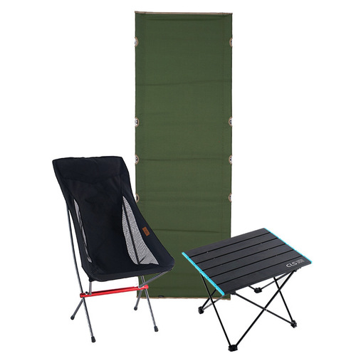 Outdoor lightweight folding bed, portable camping bed, simple camp bed, accompanying lunch break bed, camping simple leisure bed