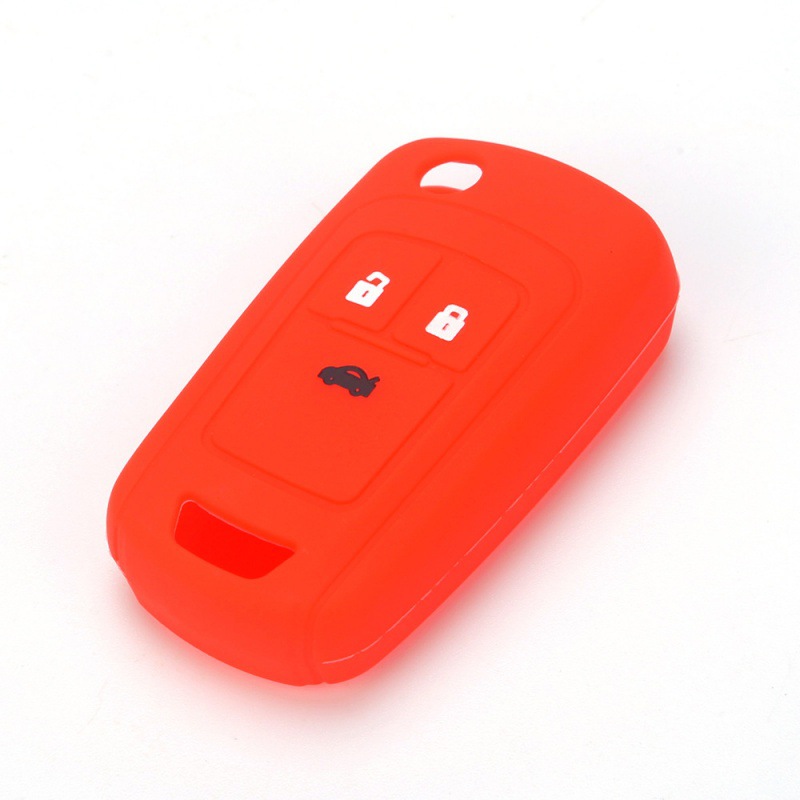 Funda plegable de silicona 3 teclas para Chevrolet Cruze Aveo control remoto