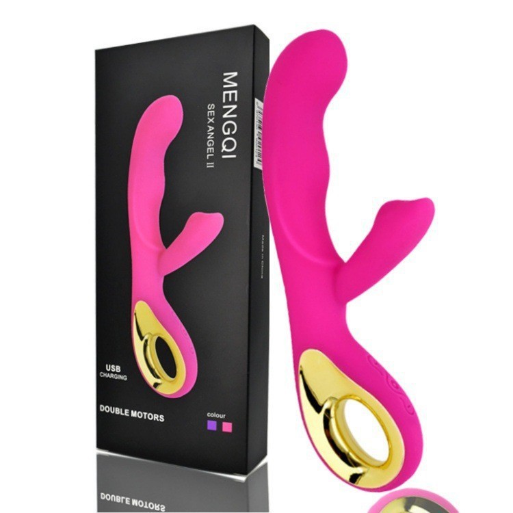 Cross-border Wave Messenger Rechargeable Dual Shock Vibrator Female…
