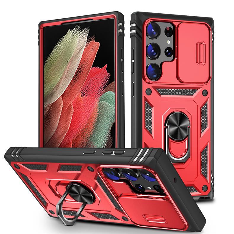 Samsung S25 Ultra Handyhülle Mit Kameraschieber Und Ständer_voghion.com