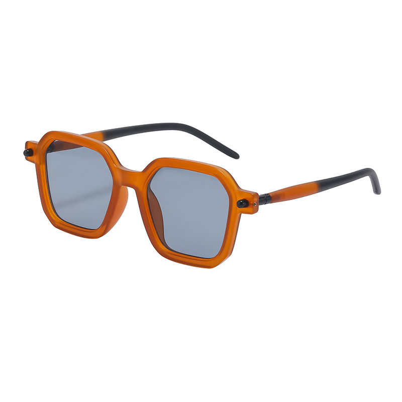 Elegant Minimalist Square Frame Sunglasses For Women Uv Protection_voghion.com
