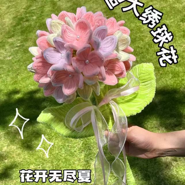 巨大ひまわりツイストDIY花束手作り素材パックが一気に優勝！教師の日の花編み|undefined