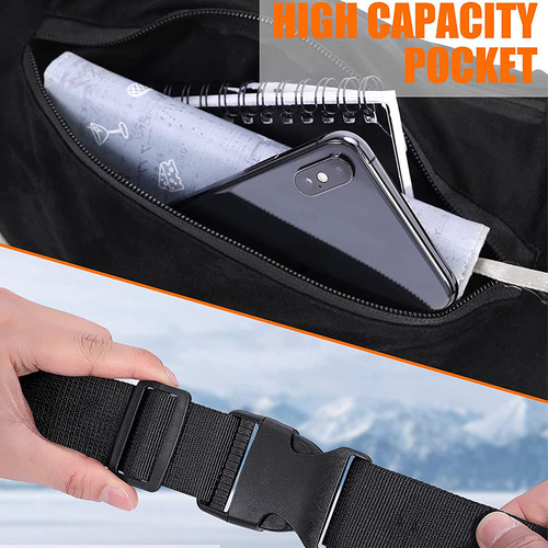 Amazon Electric Heated Hand Warmer USB Rechargeable Heating Hand Warmer Bag Portable Waist Bag Hand Warmer Outdoor Multi-Function Bag
