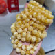 Raw ore amber beeswax Russian beeswax Gold White Demon Flower Bracelet all products with clear lines factory wholesale