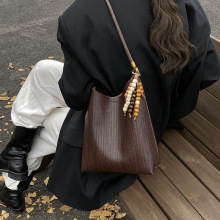 HOWUS 复古高级感宽筒真皮粗跟中筒西部骑士短靴女秋冬季马丁靴