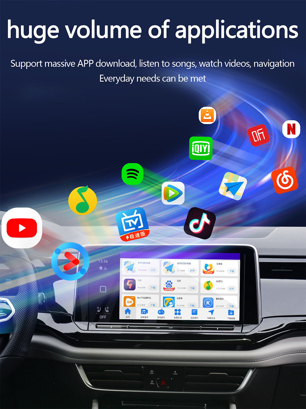 Cross-Border Carplay Box Wired to Wireless Carplay Android Box Android Auto Qualcomm 6125 Android
