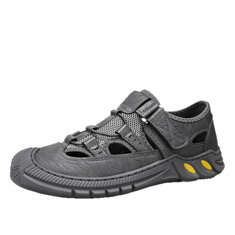 Sandalias transfronterizas Moda para hombres Baotou Jóvenes estudiantes Zapatos de playa Sandalias y zapatillas deportivas para hombres Zapatos de moda al por mayor