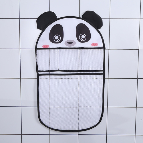 New Large Layered Bathroom Storage Net Bag Bathroom Shower Toys Mesh Drain Saver Hanger Storage Bag