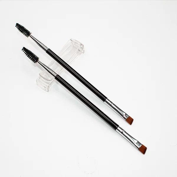 The longest ultra-fine long hair brush bevel double head single spiral eyebrow brush eyelash comb convenient makeup brush tool