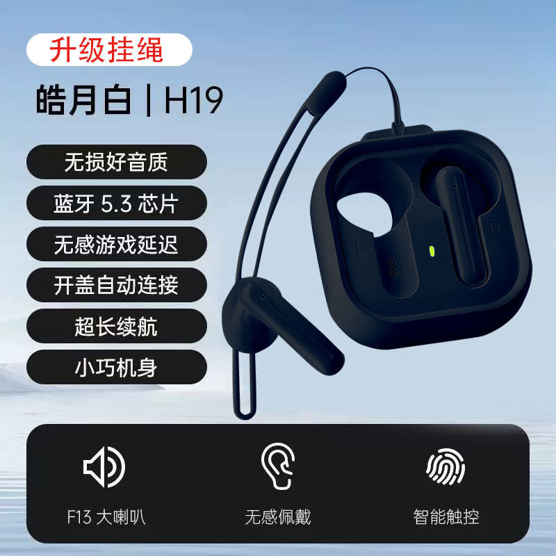 25 mini modelo privado transfronterizo con buena calidad de sonido, auriculares Bluetooth inalámbricos con reducción de ruido, auriculares Bluetooth con llamada deportiva semi-en la oreja, auriculares Bluetooth