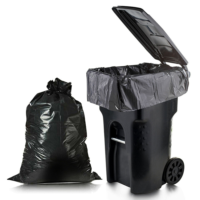 extra large big disposable heavy plastic garbage bag for home use…